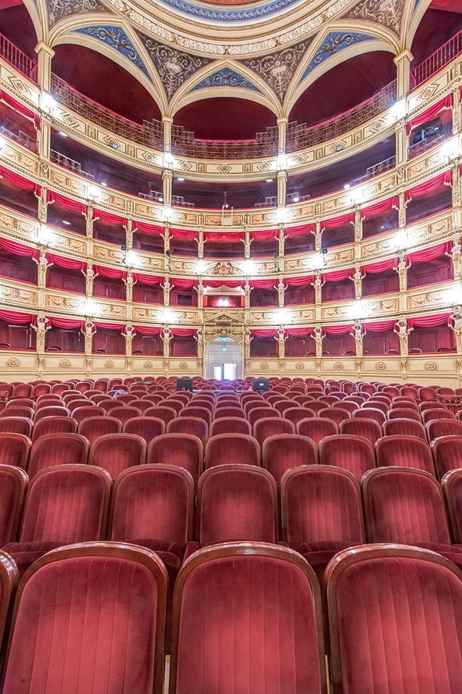 Italy-Trieste-Teatro Verdi Interior